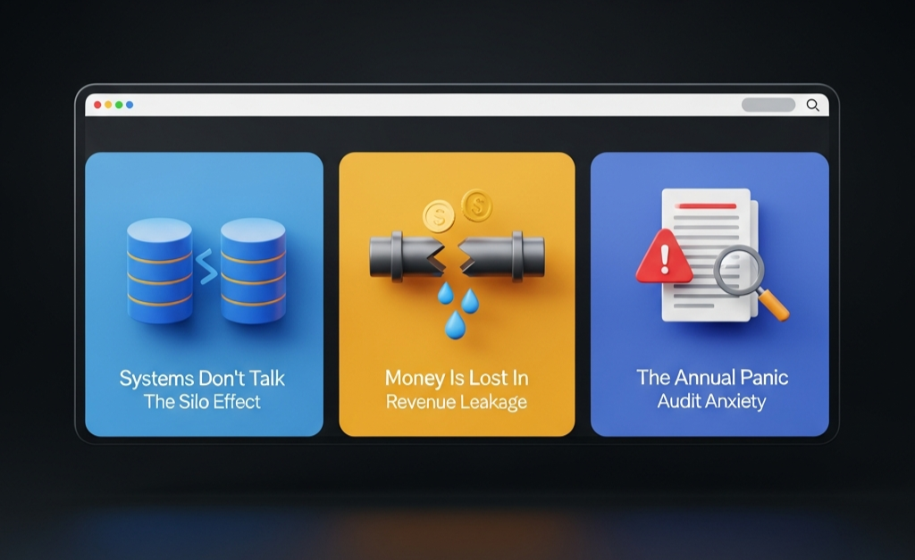 Proba Analytics dashboard displayed on a tablet with keyboard